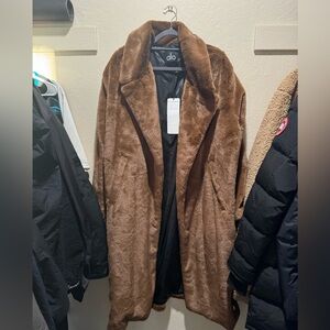 Alo Yoga Faux Fur Trench